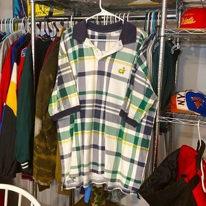 Plaid Masters golf vintage late 80s - early 90s
